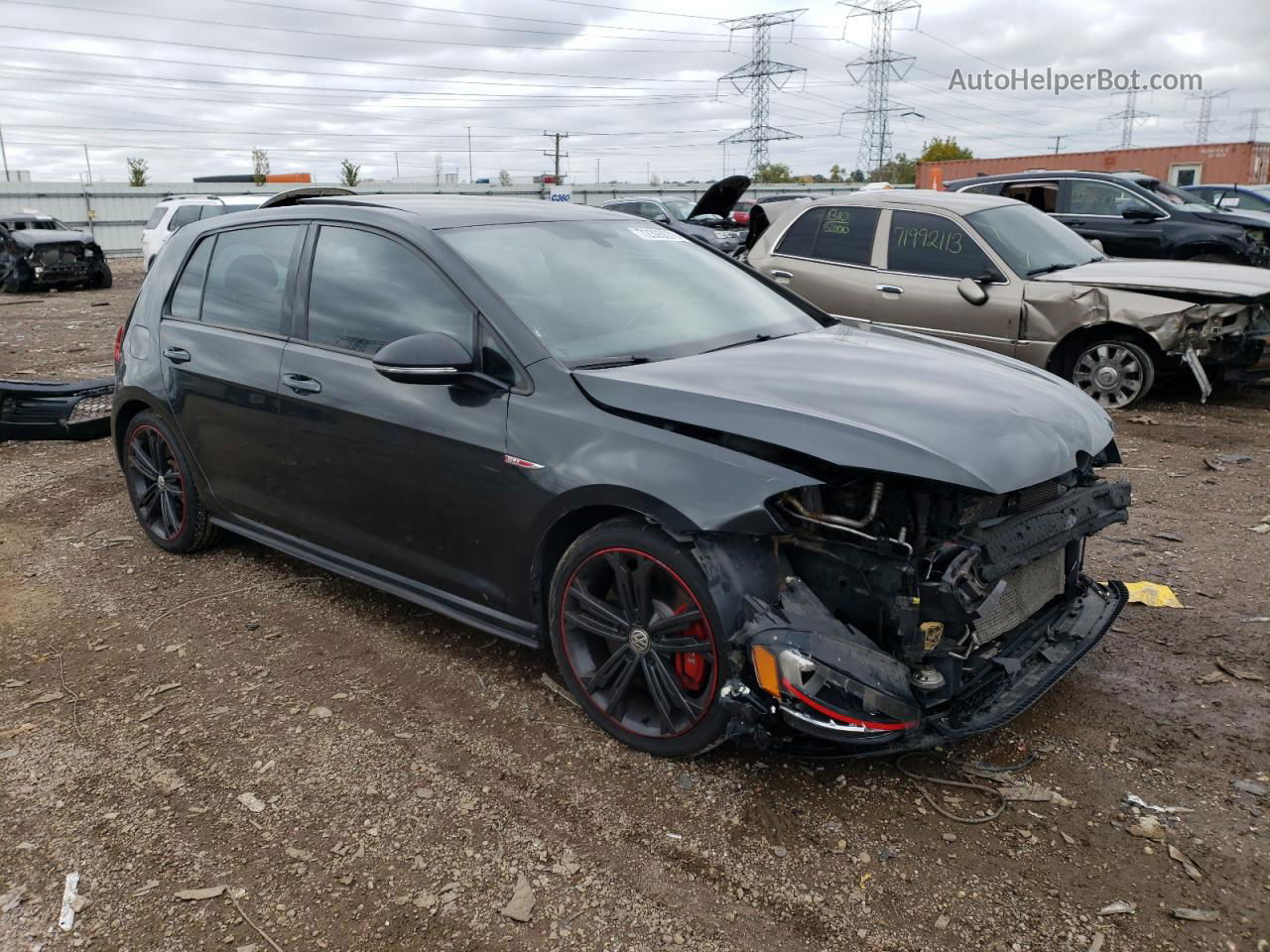 2016 Volkswagen Gti S/se Charcoal vin: 3VW447AU9GM014046