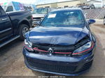 2016 Volkswagen Golf Gti Se W/performance Package 4-door Blue vin: 3VW447AU9GM026858