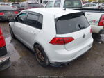 2017 Volkswagen Golf Gti Se 4-door/autobahn 4-door/sport 4-door/s 4-door White vin: 3VW447AU9HM058954