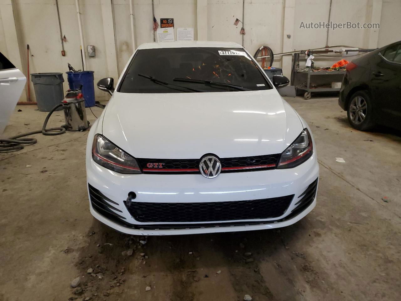 2017 Volkswagen Gti S/se White vin: 3VW447AU9HM060574