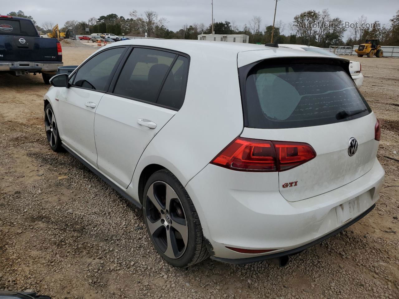 2017 Volkswagen Gti S/se Белый vin: 3VW447AU9HM060817