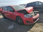 2017 Volkswagen Gti S/se Red vin: 3VW447AU9HM069596