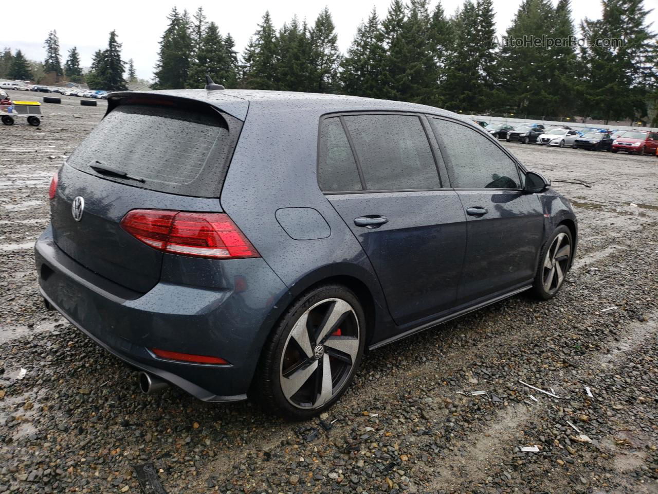 2018 Volkswagen Gti S/se Угольный vin: 3VW447AU9JM254866