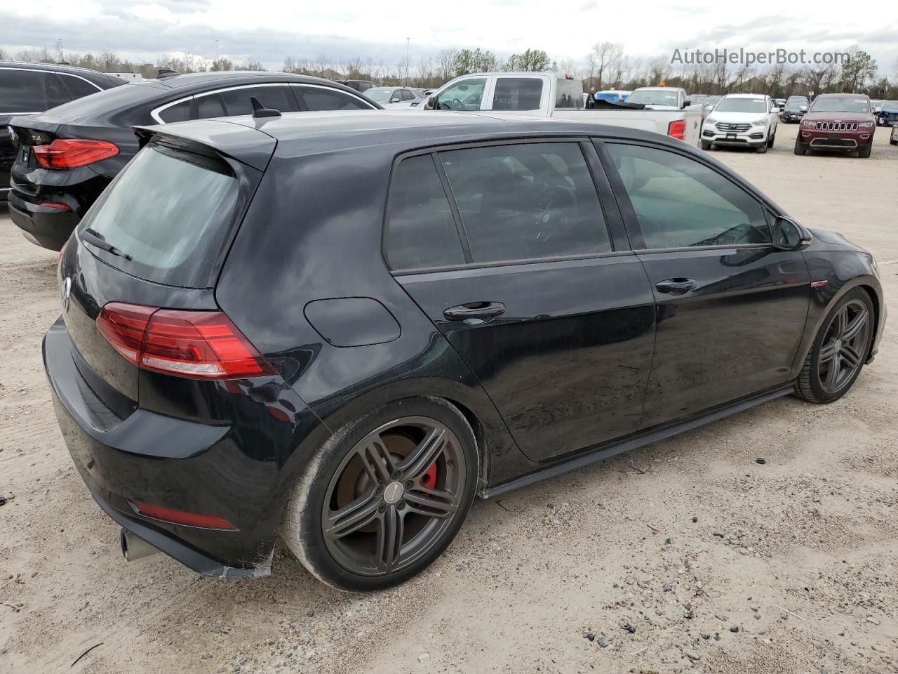 2018 Volkswagen Gti S/se Black vin: 3VW447AU9JM260960