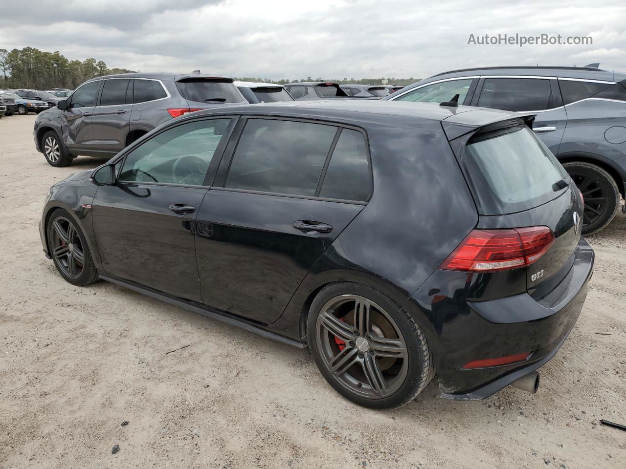 2018 Volkswagen Gti S/se Black vin: 3VW447AU9JM260960