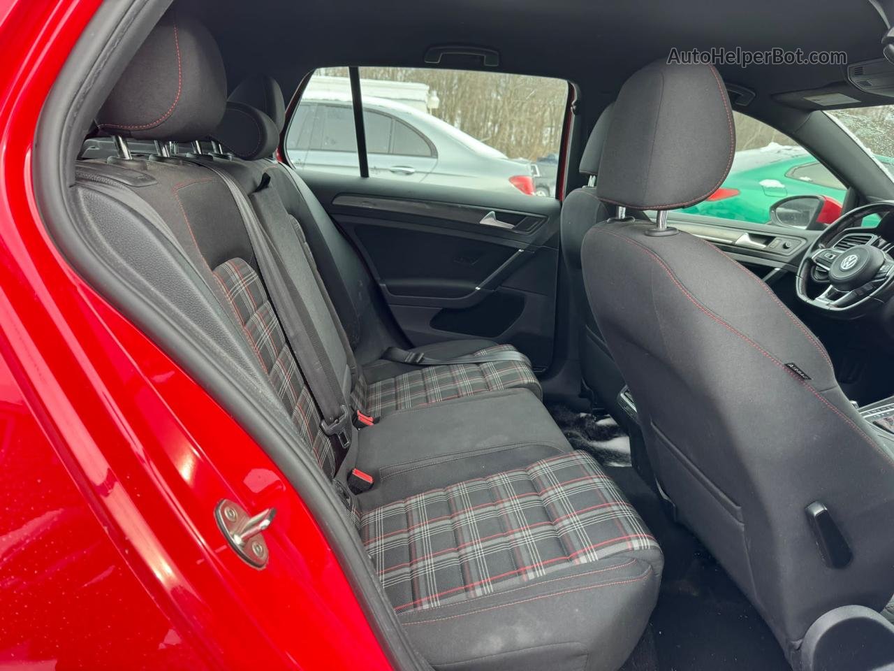 2018 Volkswagen Gti S/se Red vin: 3VW447AU9JM295210