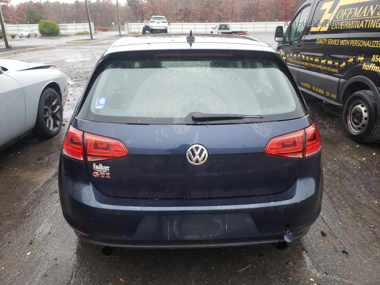 2016 Volkswagen Gti S/se Blue vin: 3VW447AUXGM025038