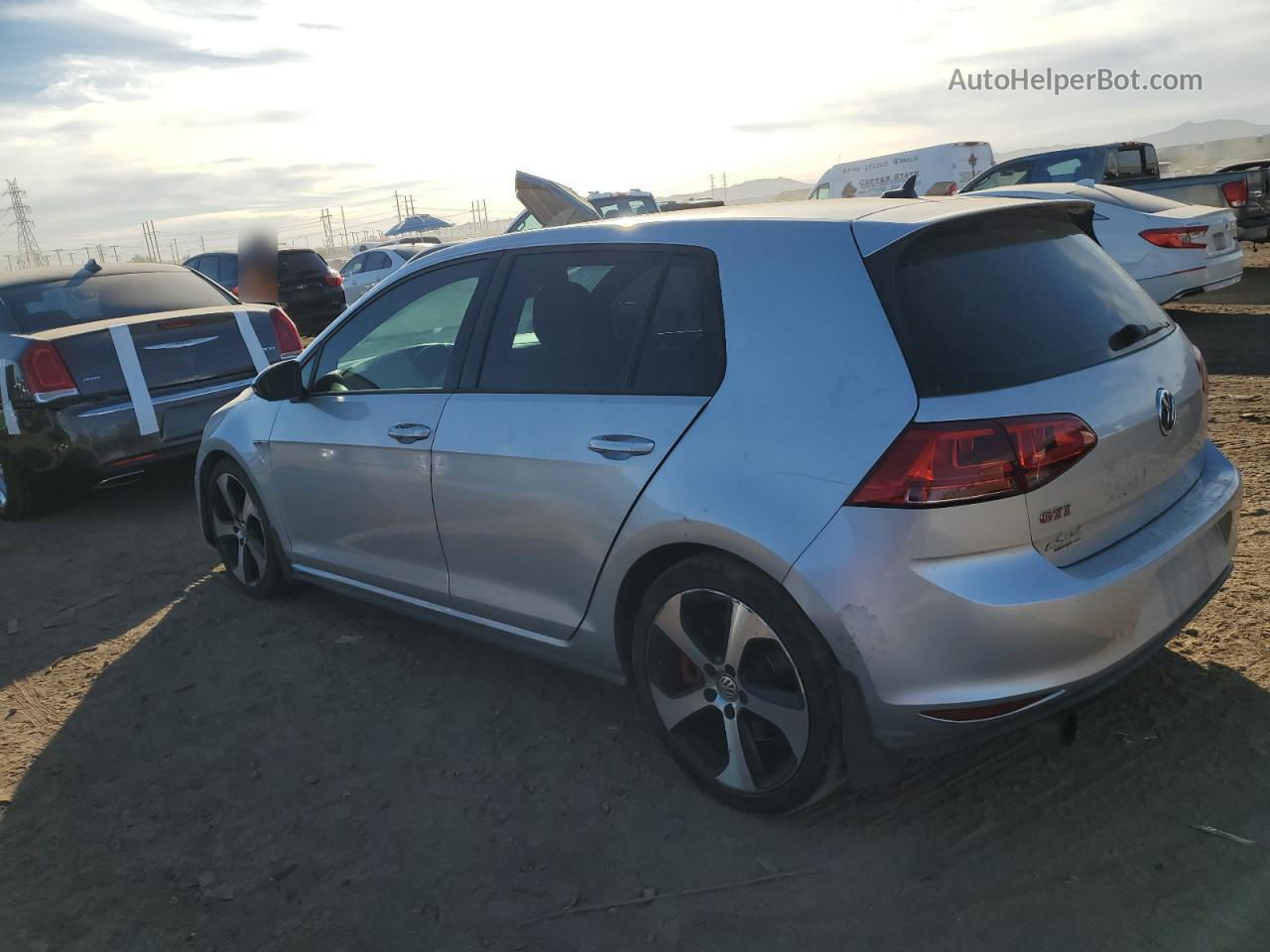 2016 Volkswagen Gti S/se Silver vin: 3VW447AUXGM069959