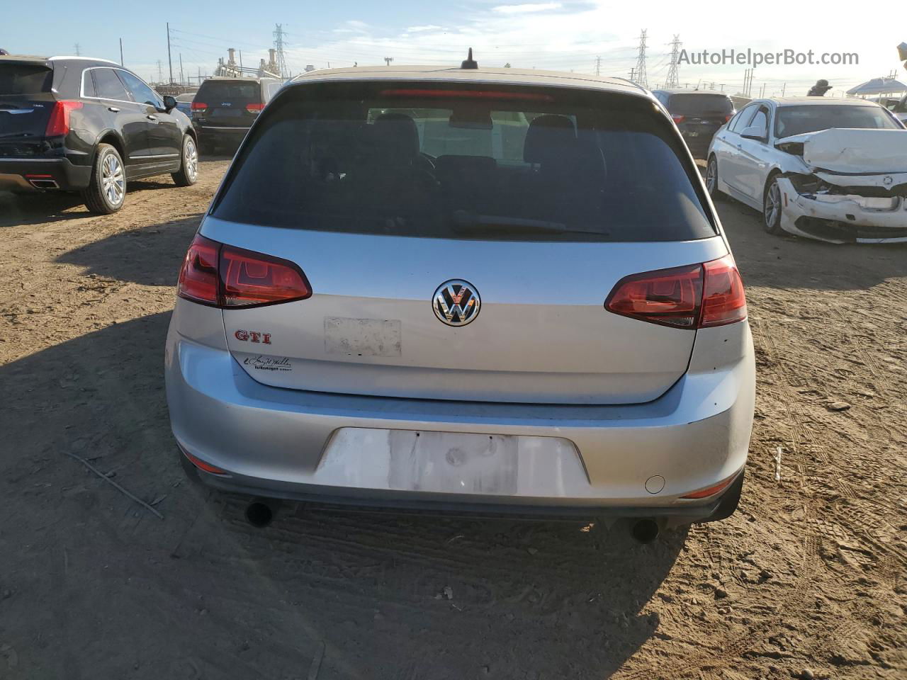 2016 Volkswagen Gti S/se Серебряный vin: 3VW447AUXGM069959