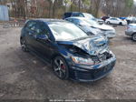 2017 Volkswagen Golf Gti Se 4-door Black vin: 3VW447AUXHM006037