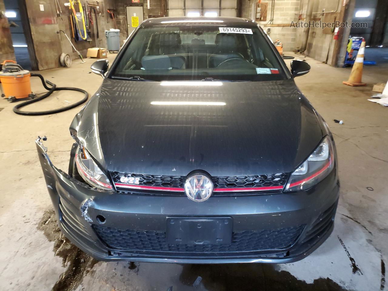 2017 Volkswagen Gti S/se Gray vin: 3VW447AUXHM031584