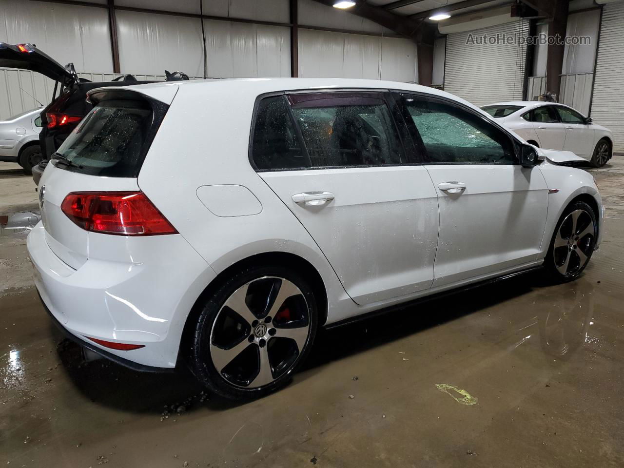 2017 Volkswagen Gti S/se White vin: 3VW447AUXHM062785