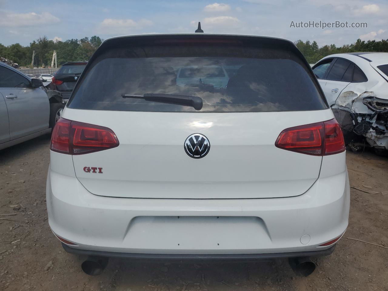 2017 Volkswagen Gti S/se Белый vin: 3VW447AUXHM076718