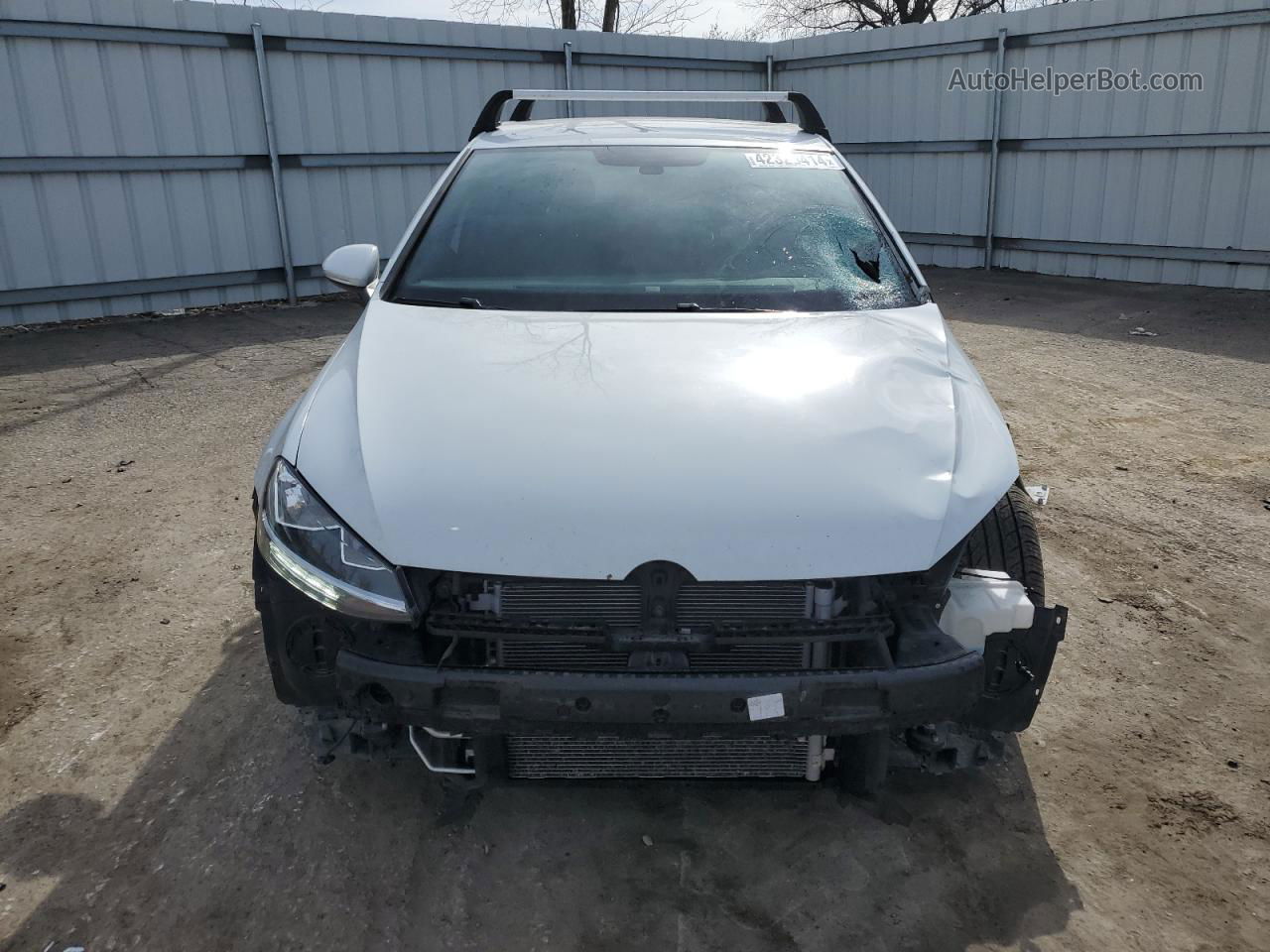 2018 Volkswagen Gti S/se White vin: 3VW447AUXJM265438