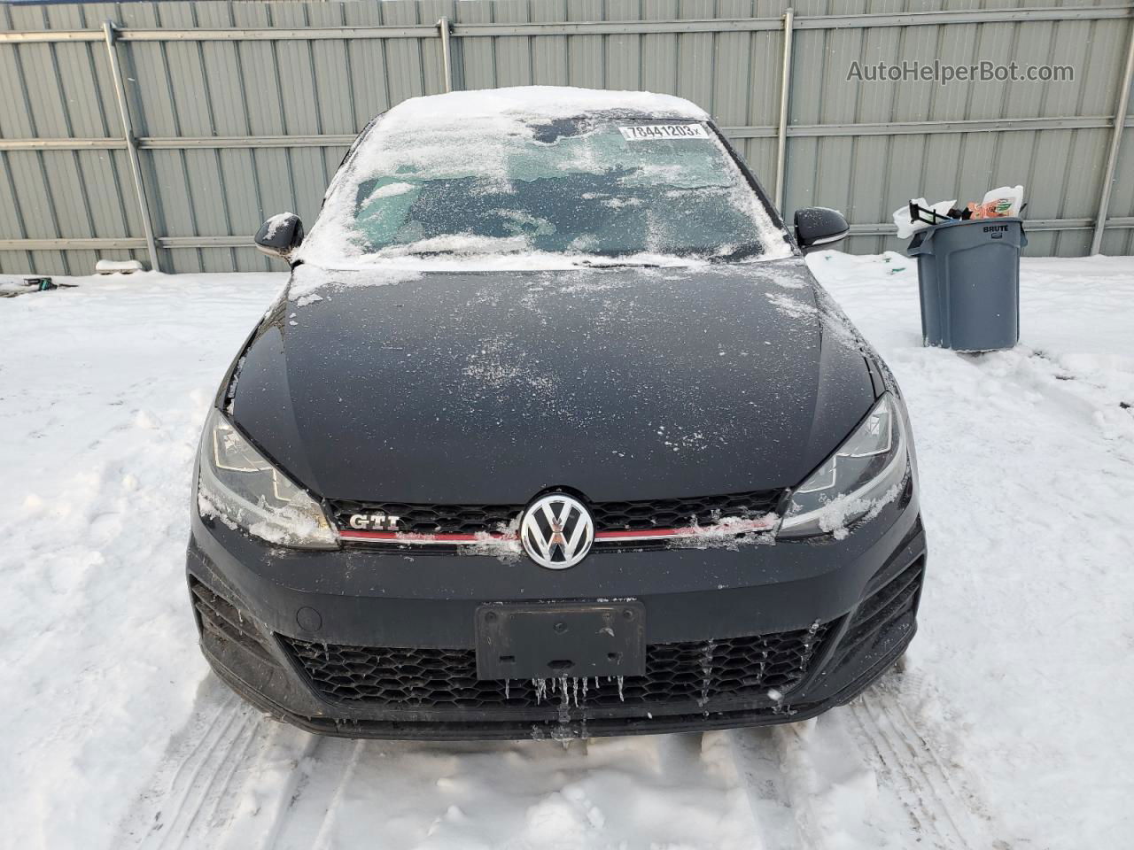 2018 Volkswagen Gti S/se Black vin: 3VW447AUXJM294843