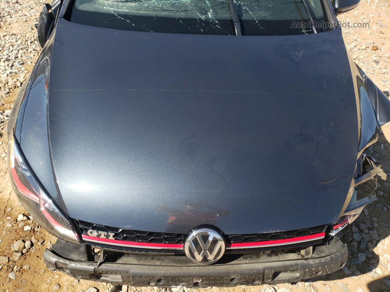 2018 Volkswagen Gti S/se Gray vin: 3VW447AUXJM295393