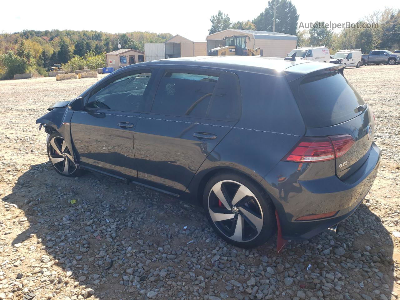 2018 Volkswagen Gti S/se Gray vin: 3VW447AUXJM295393