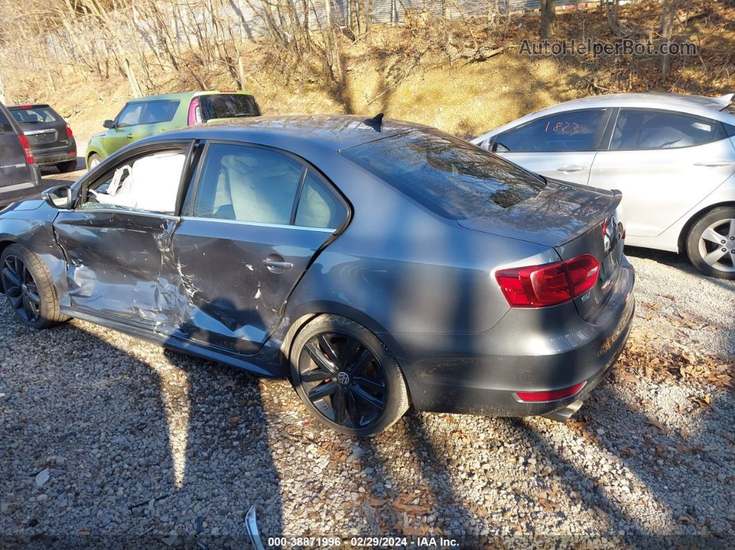 2012 Volkswagen Jetta Gli Autobahn Silver vin: 3VW467AJ3CM406143