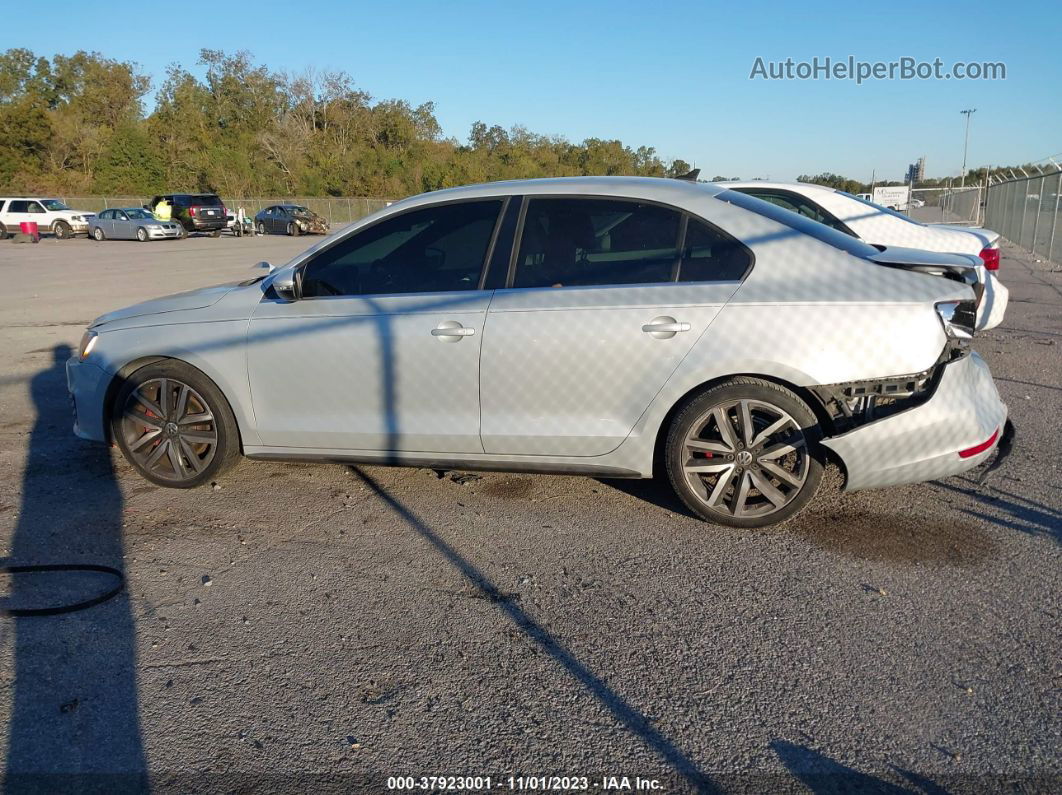 2013 Volkswagen Jetta Gli Autobahn W/nav Silver vin: 3VW467AJ4DM272728