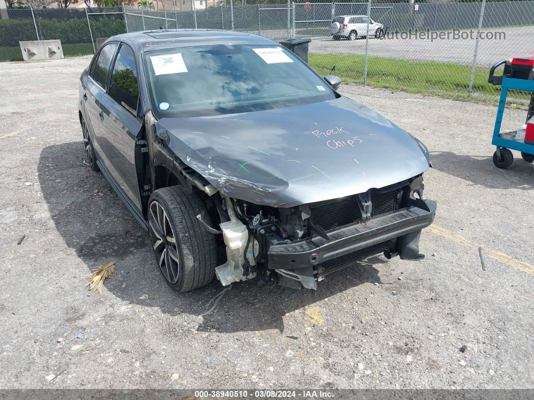 2013 Volkswagen Jetta Gli Autobahn W/nav Gray vin: 3VW467AJ5DM260863