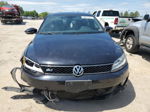 2012 Volkswagen Jetta Gli Black vin: 3VW467AJ9CM428759