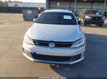 2012 Volkswagen Jetta Gli Silver vin: 3VW467AJ9CM465438