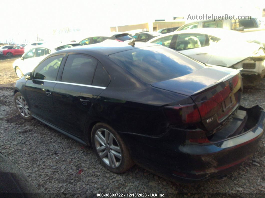 2013 Volkswagen Jetta Gli Black vin: 3VW4A7AJ0DM414331