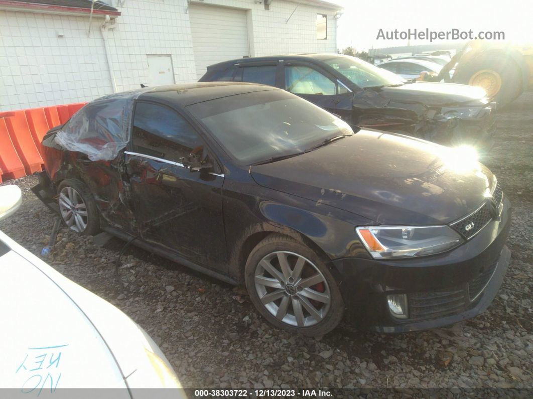 2013 Volkswagen Jetta Gli Black vin: 3VW4A7AJ0DM414331