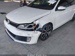 2012 Volkswagen Jetta Gli Autobahn Белый vin: 3VW4A7AJ1CM421609