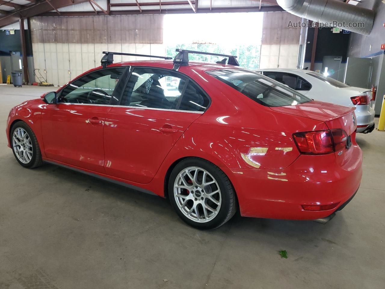 2012 Volkswagen Jetta Gli Red vin: 3VW4A7AJ3CM064644