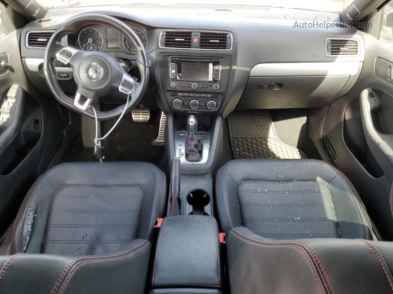 2013 Volkswagen Jetta Gli Черный vin: 3VW4A7AJ3DM256700