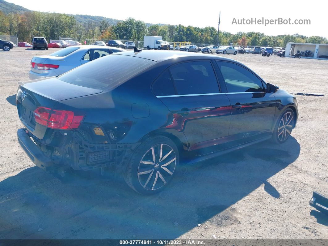 2013 Volkswagen Jetta Gli Autobahn W/nav Черный vin: 3VW4A7AJ4DM217064