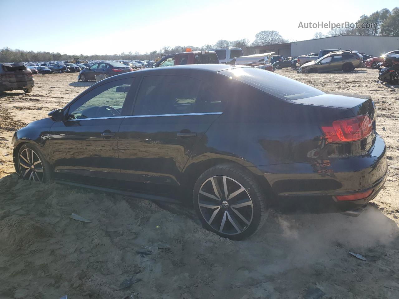 2013 Volkswagen Jetta Gli Black vin: 3VW4A7AJ4DM367028