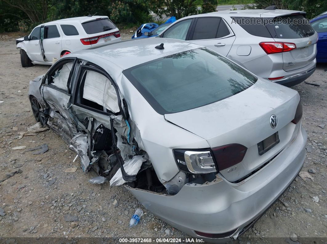 2012 Volkswagen Jetta Gli Autobahn Silver vin: 3VW4A7AJ5CM462437