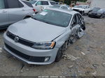 2012 Volkswagen Jetta Gli Autobahn Silver vin: 3VW4A7AJ5CM462437