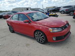 2012 Volkswagen Jetta Gli Red vin: 3VW4A7AJ7CM087859