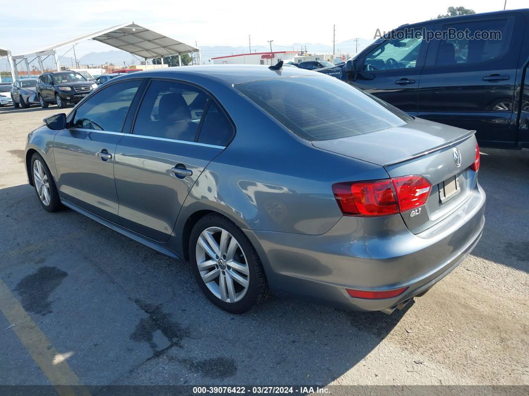 2012 Volkswagen Jetta Gli Gray vin: 3VW4A7AJ7CM342252