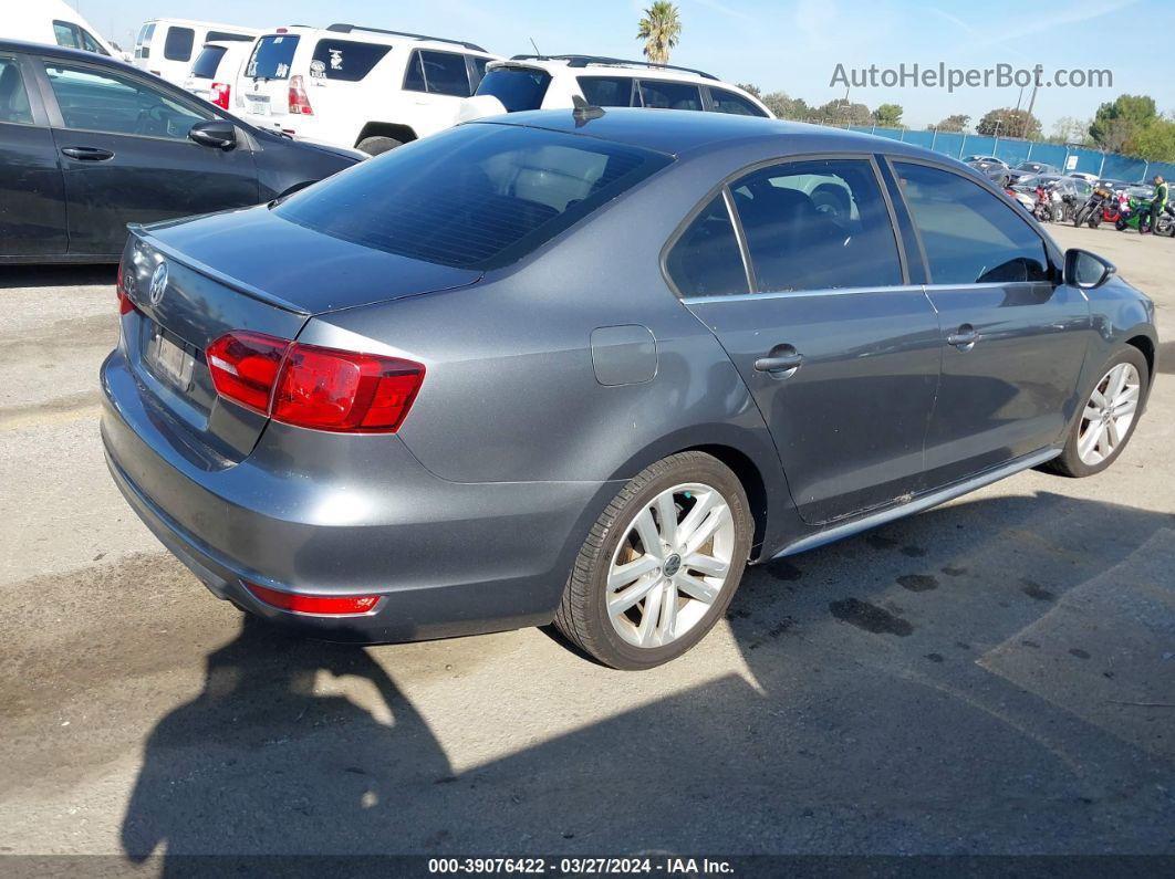 2012 Volkswagen Jetta Gli Gray vin: 3VW4A7AJ7CM342252