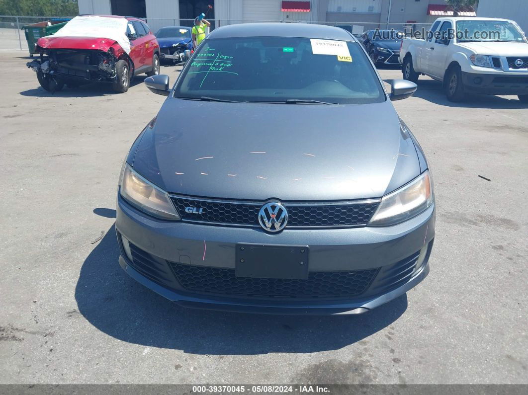 2012 Volkswagen Jetta Gli Серый vin: 3VW4A7AJ8CM342051