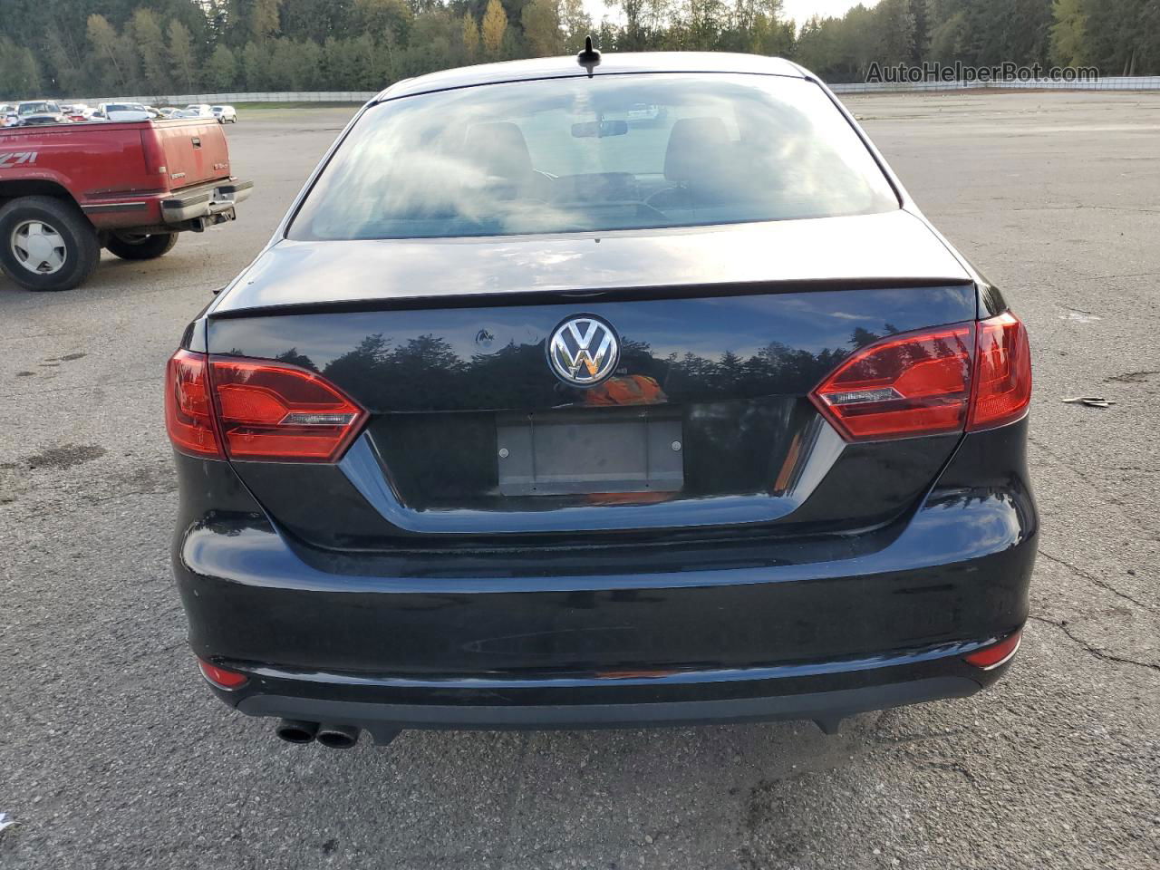 2013 Volkswagen Jetta Gli Черный vin: 3VW4A7AJ9DM224415