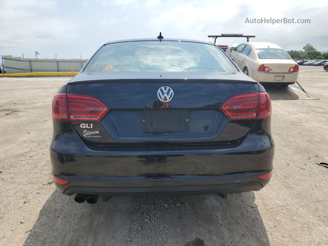 2014 Volkswagen Jetta Gli Черный vin: 3VW4S7AJ0EM229890