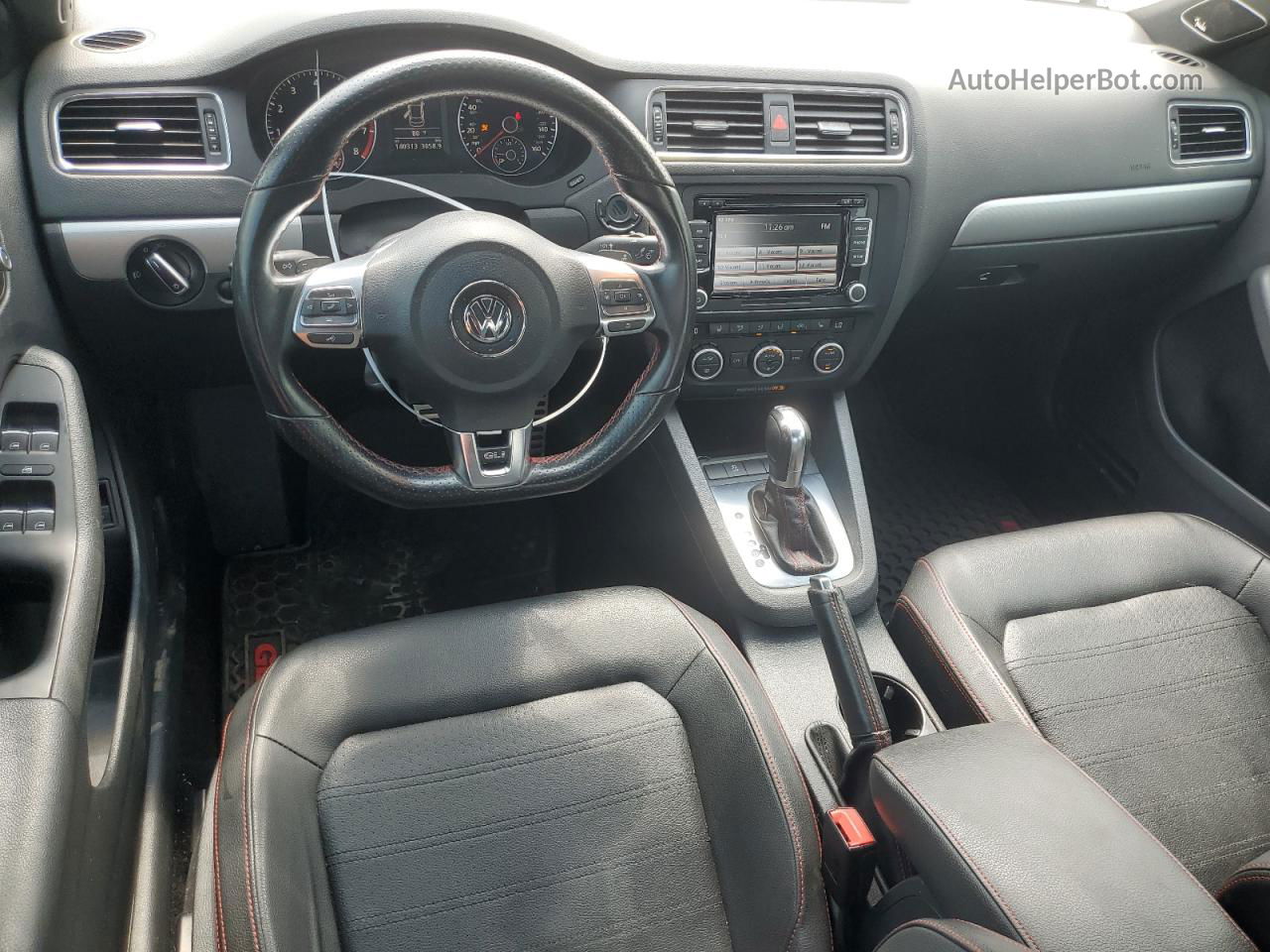 2014 Volkswagen Jetta Gli Черный vin: 3VW4S7AJ0EM229890