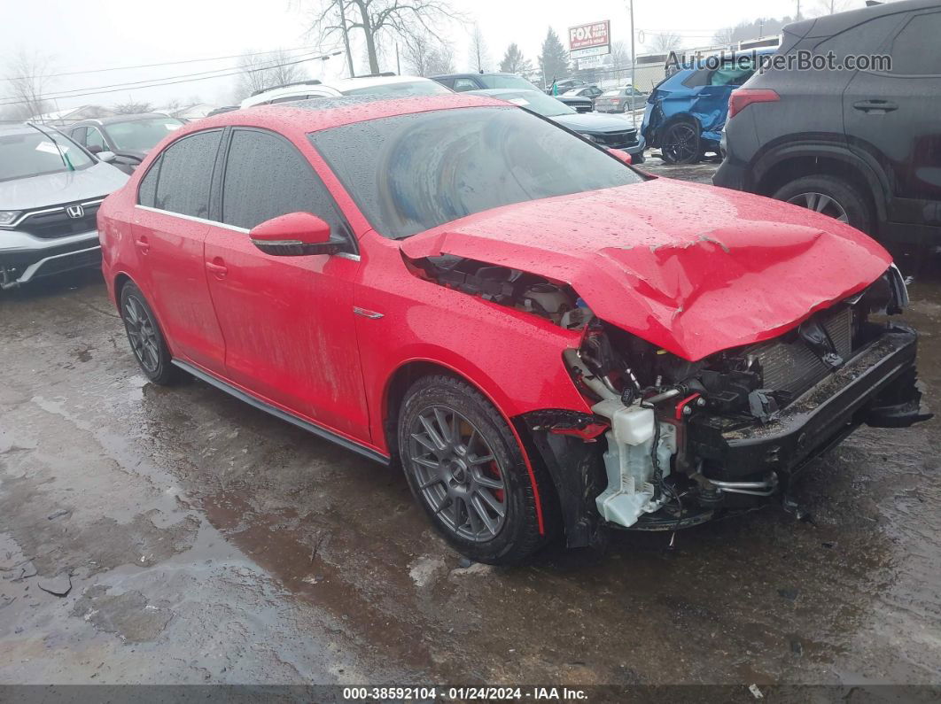 2016 Volkswagen Jetta 2.0t Gli Se Red vin: 3VW4S7AJ3GM356099