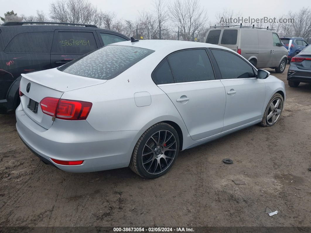 2013 Volkswagen Jetta Gli Autobahn W/nav Серебряный vin: 3VW4S7AJ4DM299245