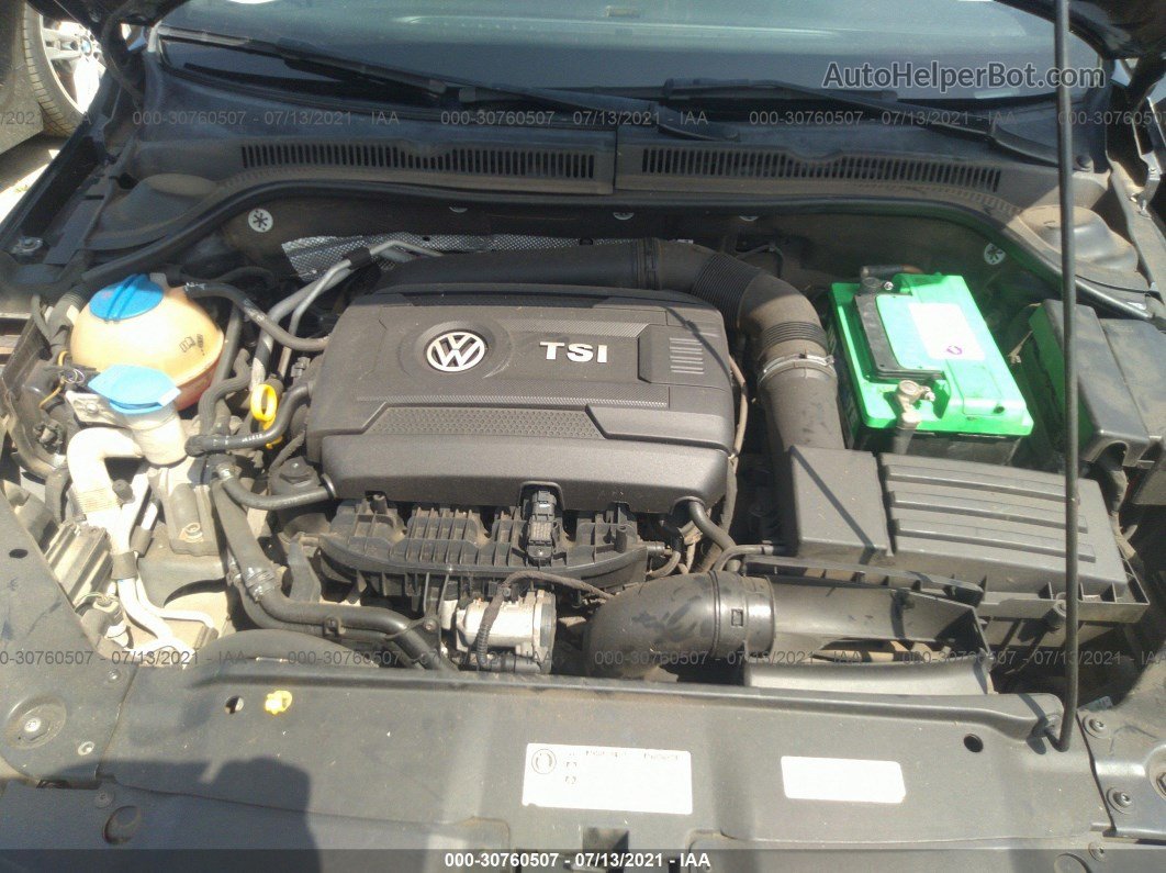 2014 Volkswagen Jetta Sedan Gli Черный vin: 3VW4S7AJ6EM239713