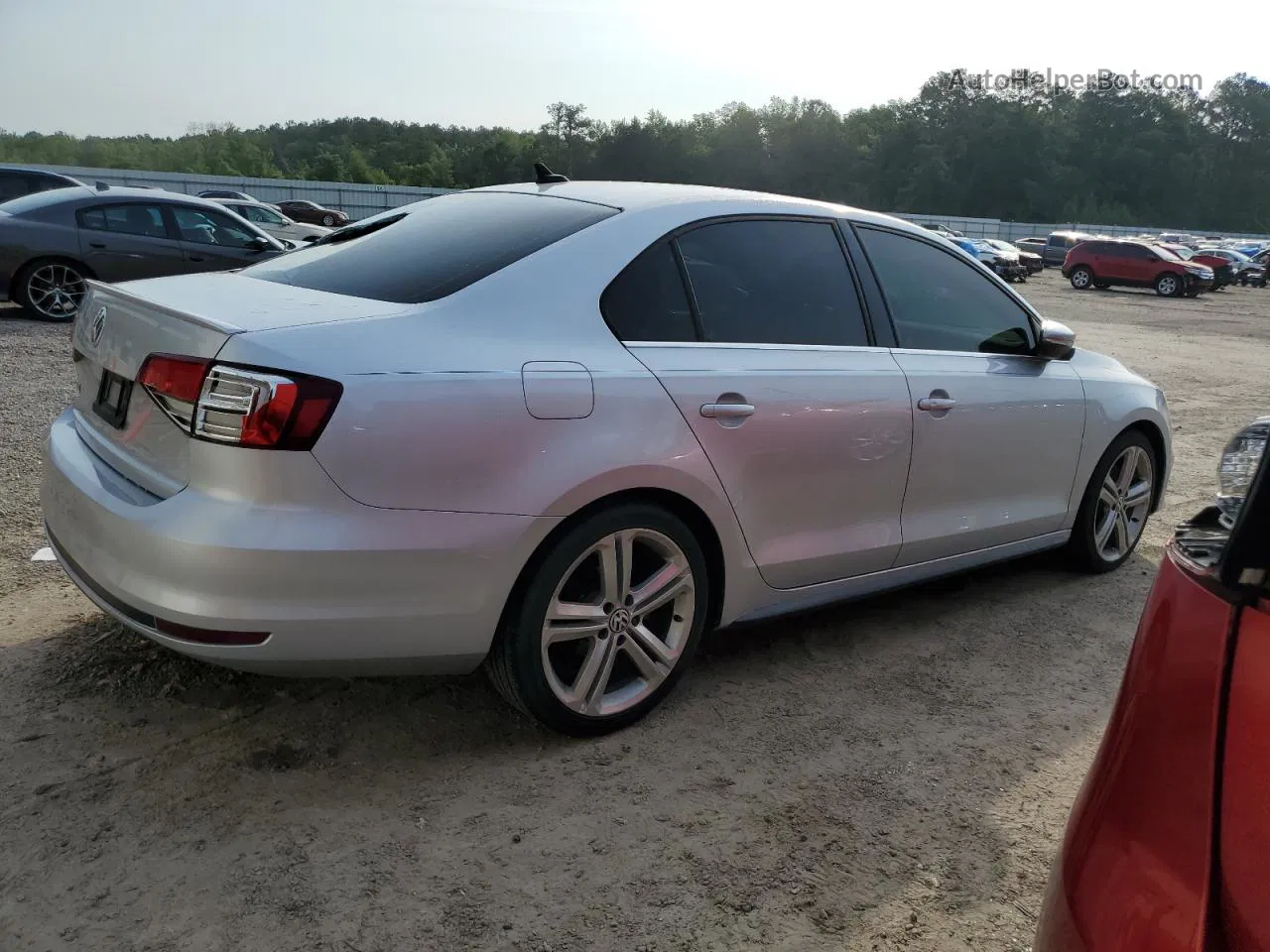 2015 Volkswagen Jetta Gli Silver vin: 3VW4S7AJ7FM306546