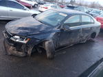 2014 Volkswagen Jetta Gli Черный vin: 3VW4T7AJ0EM350691