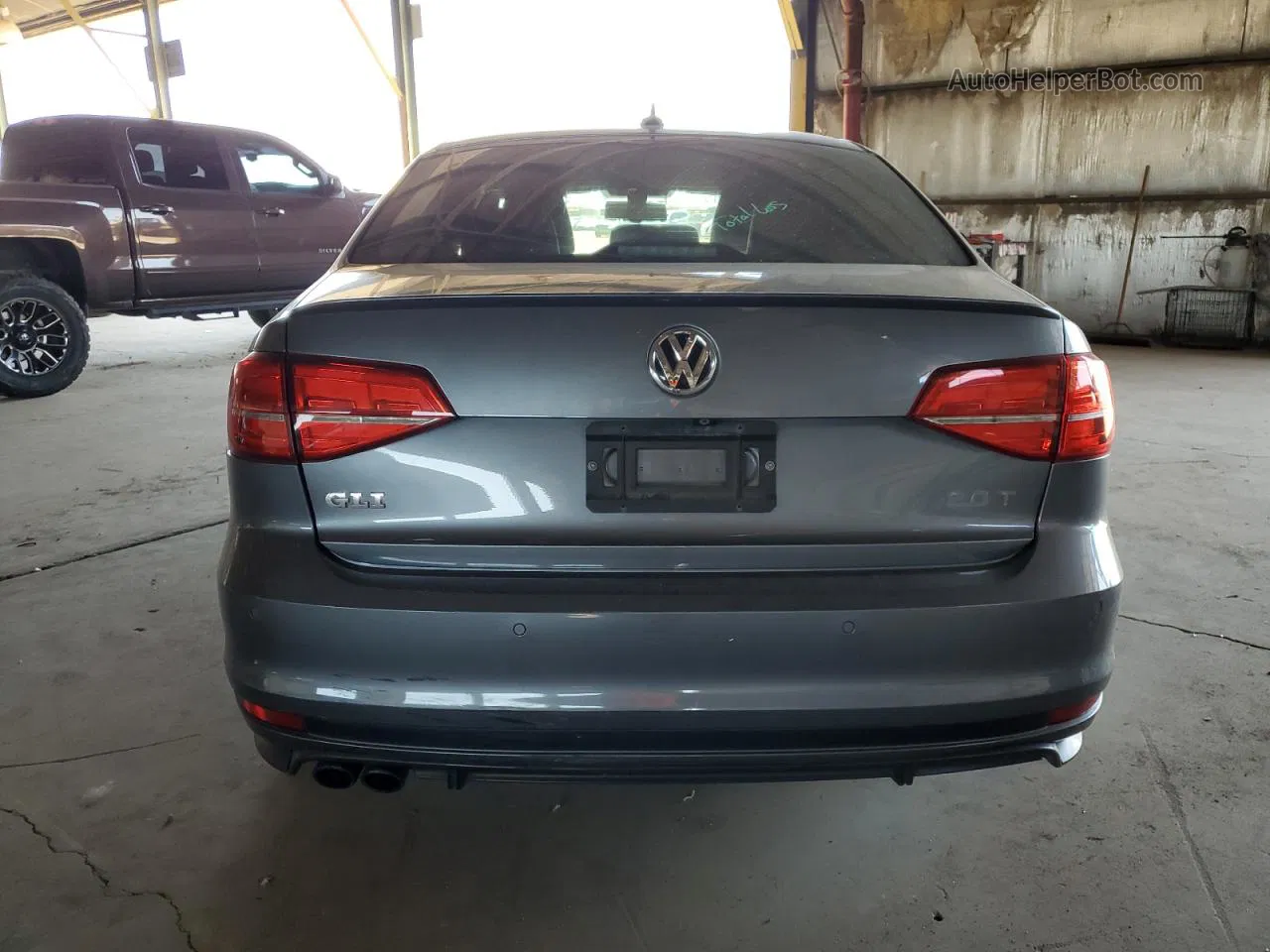 2016 Volkswagen Jetta Gli Gray vin: 3VW4T7AJ0GM255549