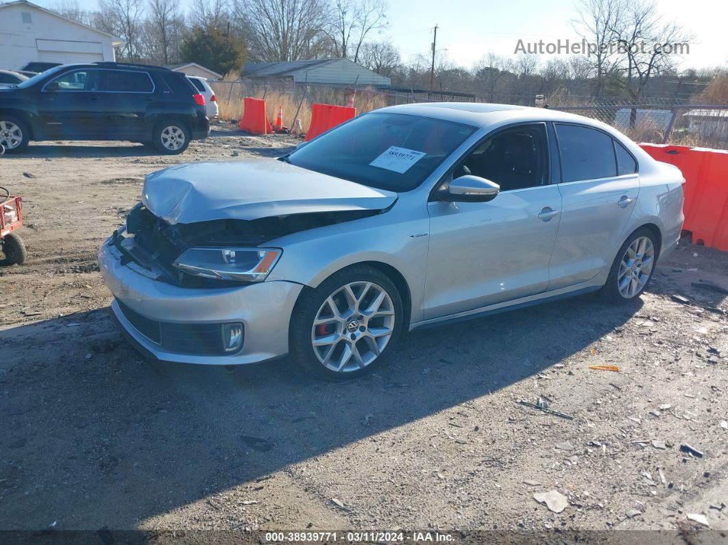 2014 Volkswagen Jetta Gli Edition 30 Silver vin: 3VW4T7AJ1EM271577