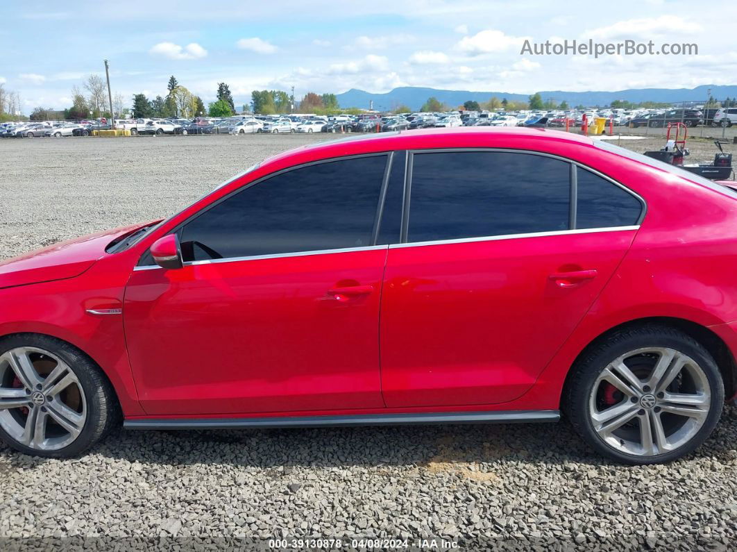 2016 Volkswagen Jetta 2.0t Gli Sel Red vin: 3VW4T7AJ1GM242261